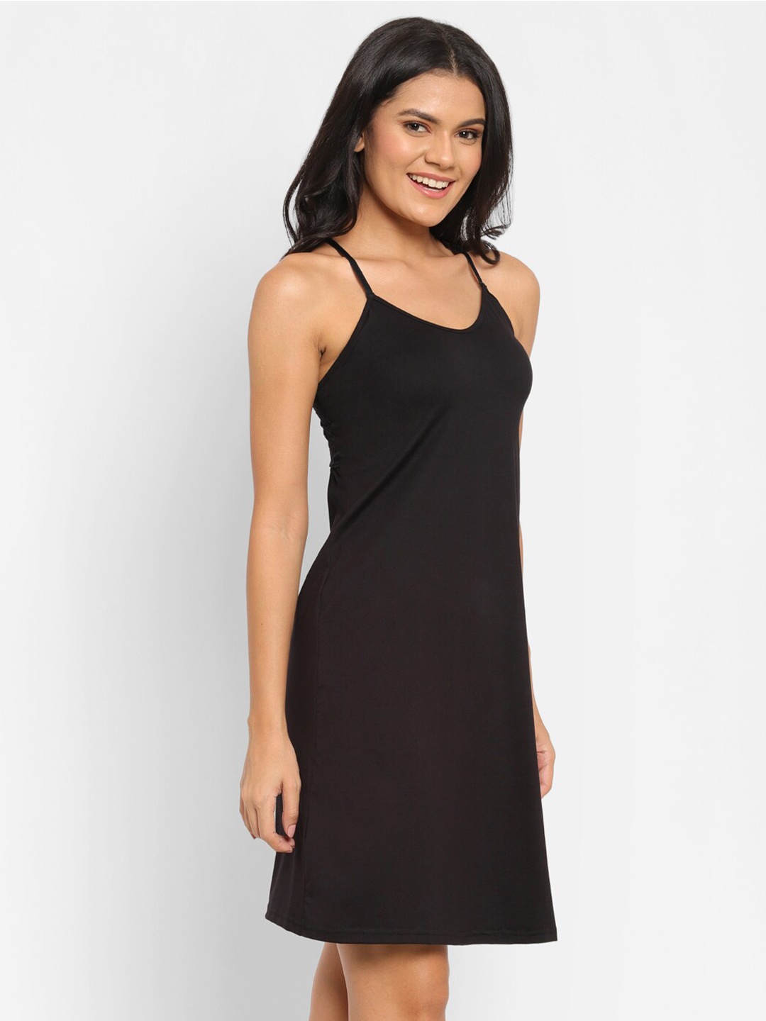 

N-Gal Women Black Styled Back Baby Doll