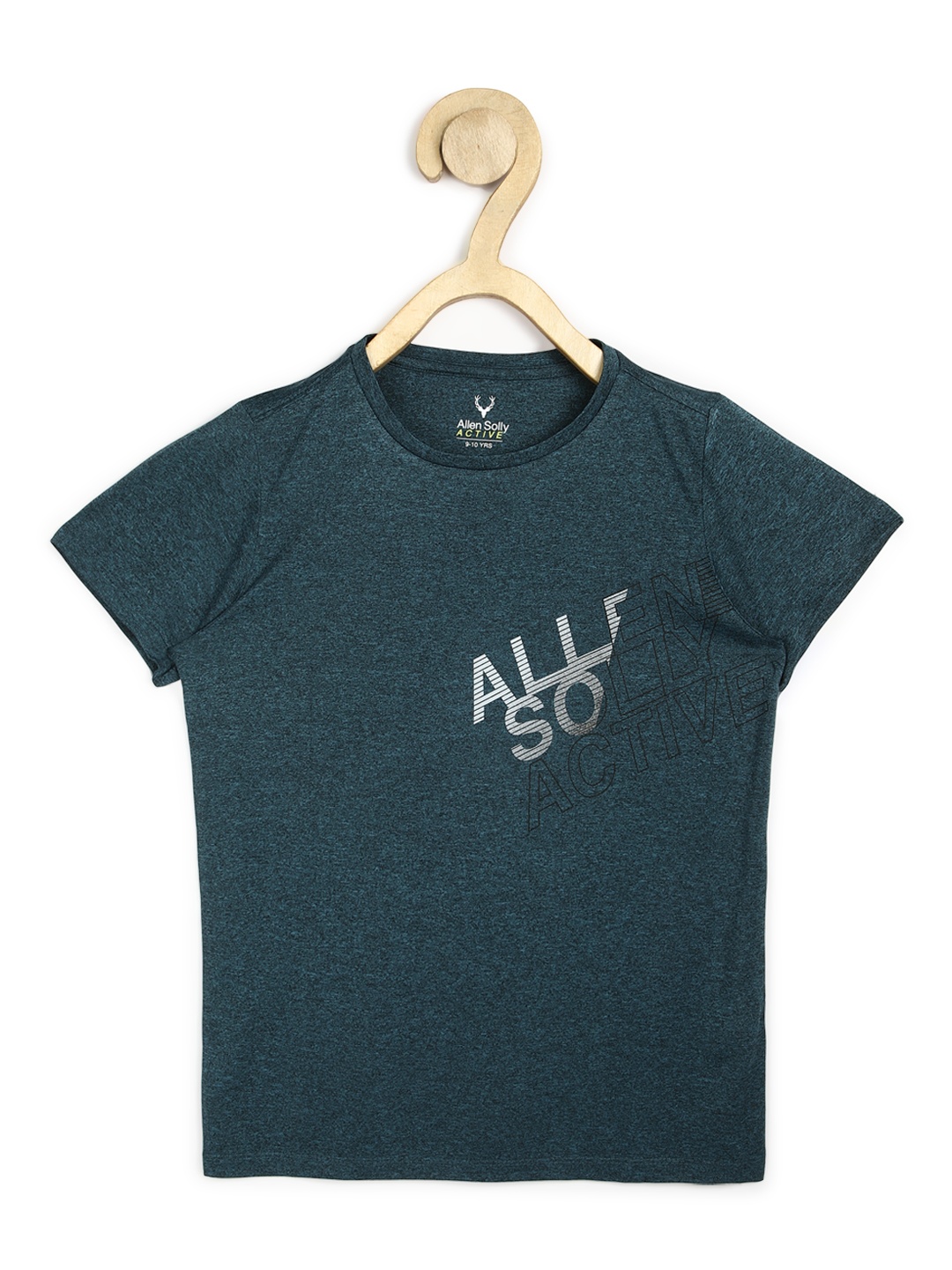 

Allen Solly Junior Boys Teal Printed Applique T-shirt