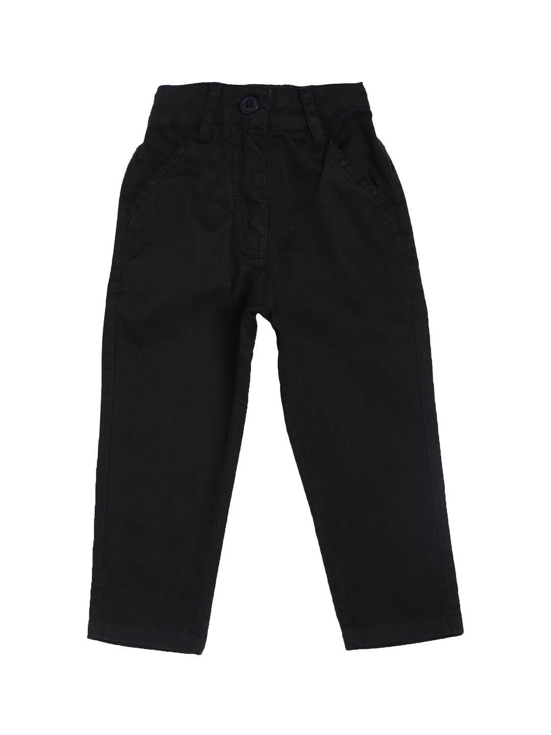 

Bodycare Kids Girls Black Regular Fit Chinos Cotton Trousers