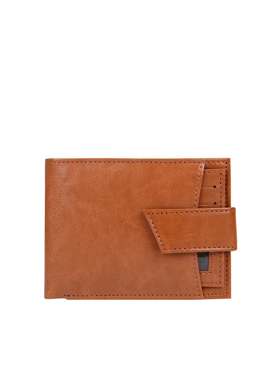 

HORRA Men Tan PU Two Fold Wallet