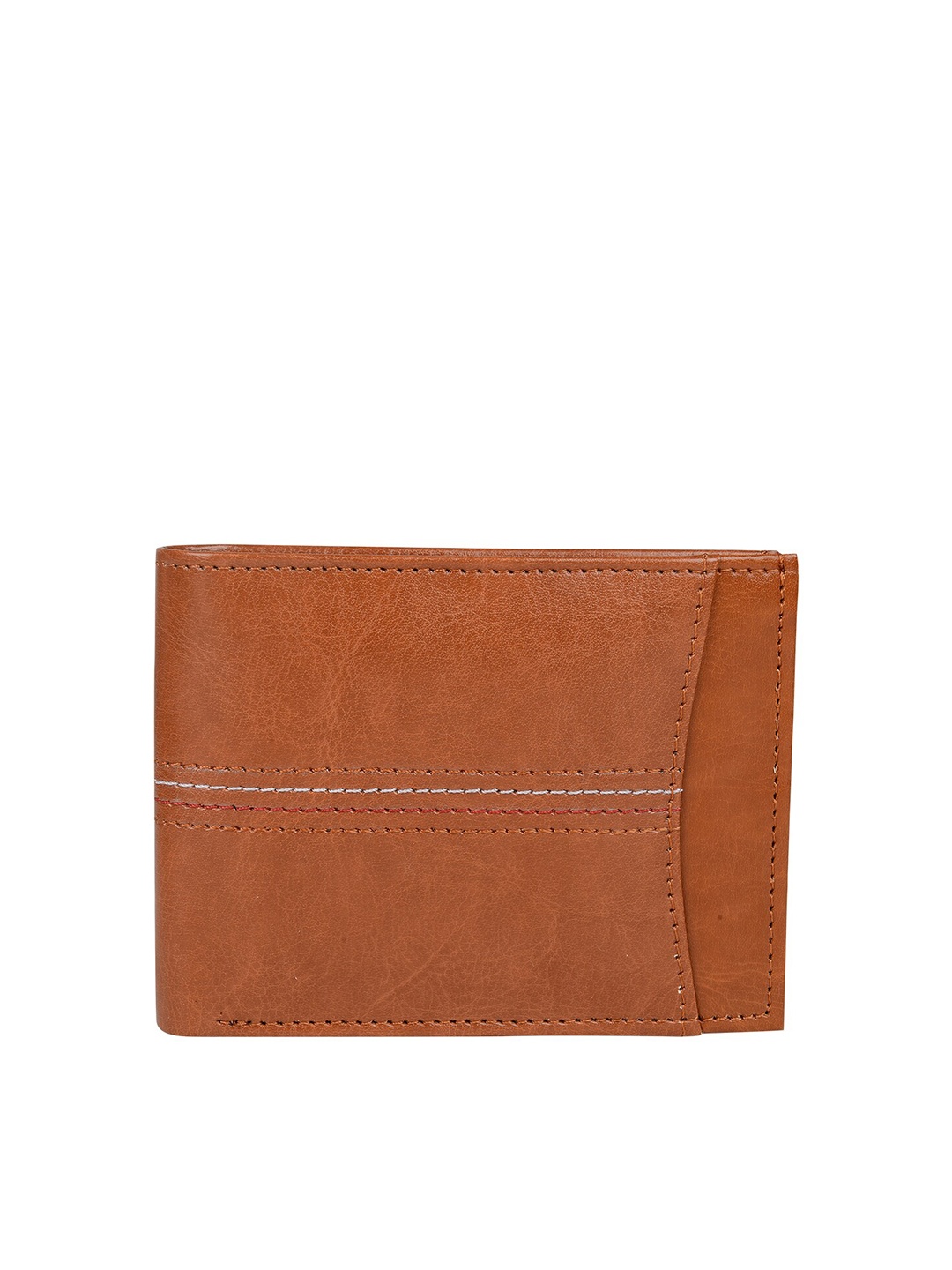 

HORRA Men Tan Solid Two Fold PU Wallet