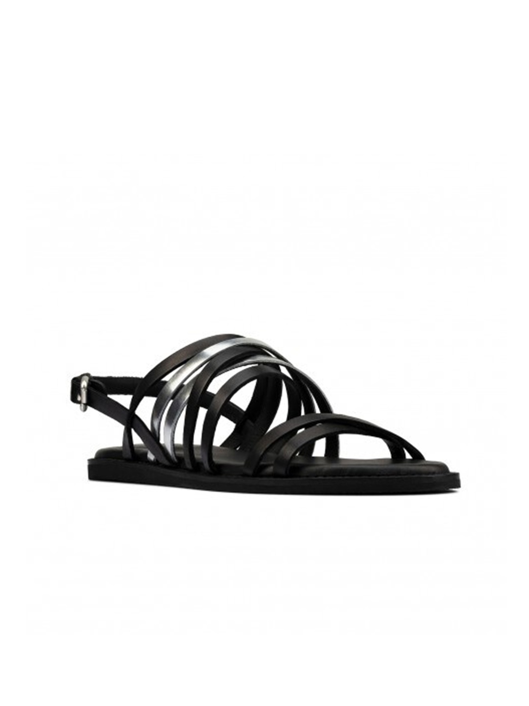 

Clarks Women Black Gladiators Flats