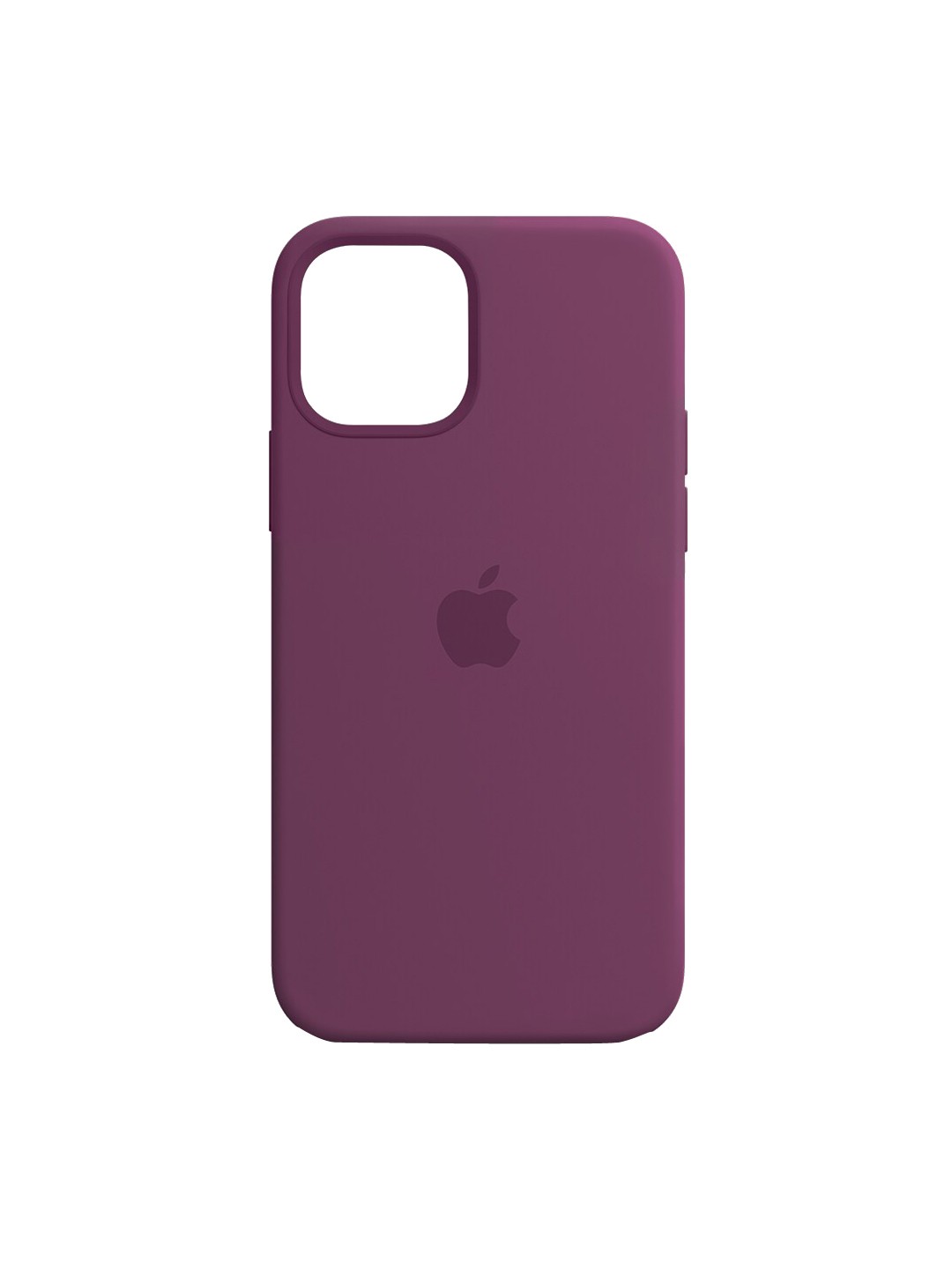 

TREEMODA Purple Solid Silicone Apple iPhone 12 Mini Back Case