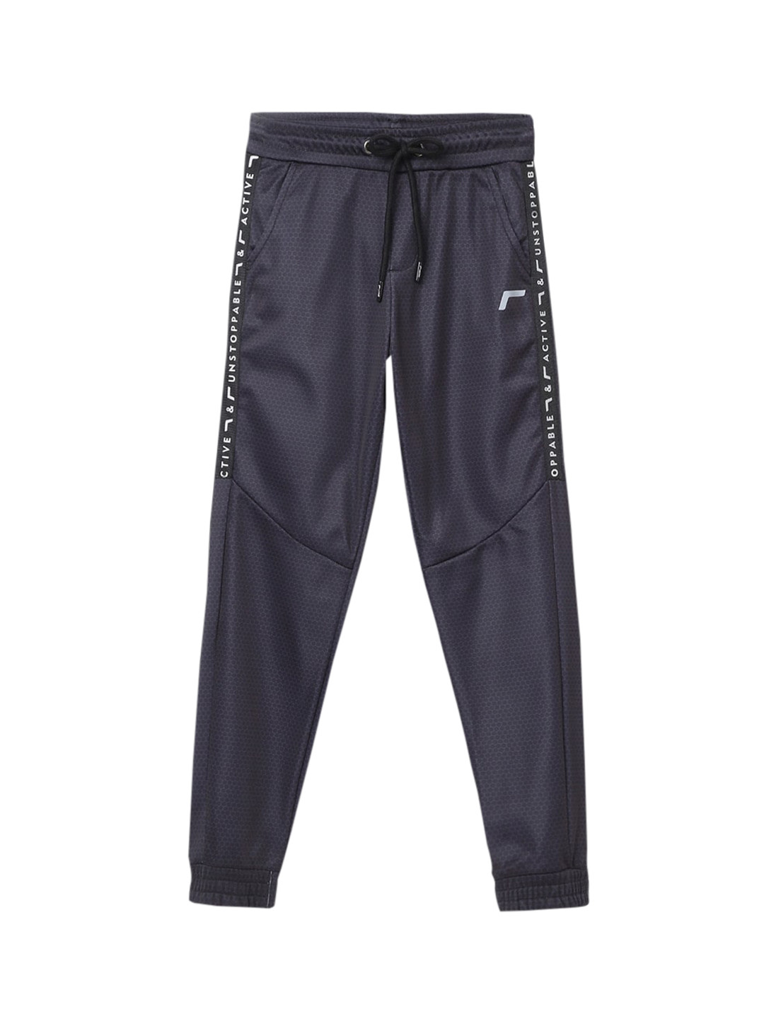 

Fame Forever by Lifestyle Boys Black Regular Fit Printed Joggers