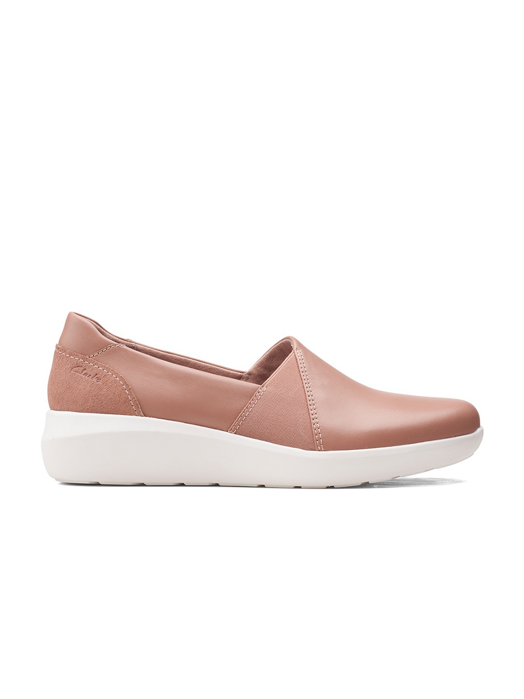 

Clarks Women Rose Leather Slip-On Sneakers