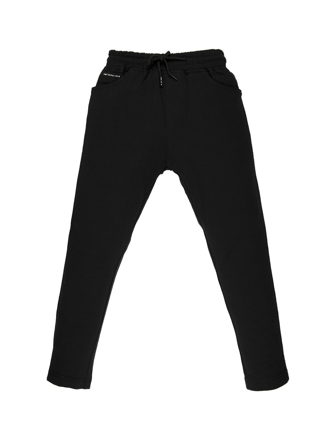 

Status Quo Boys Black Solid Track Pant