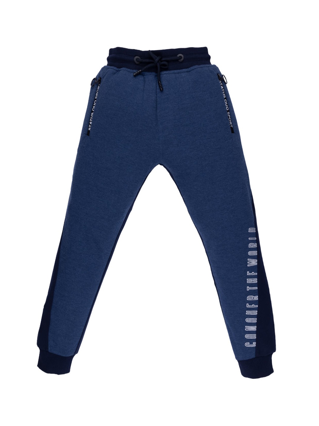 

Status Quo Boys Blue Cotton Track Pant