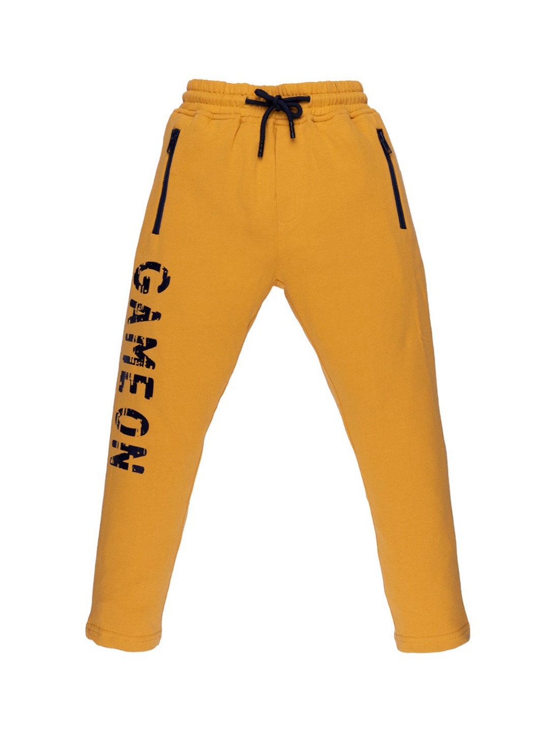 

Status Quo Boys Mustard & Black Regular Fit Straight Track Pants