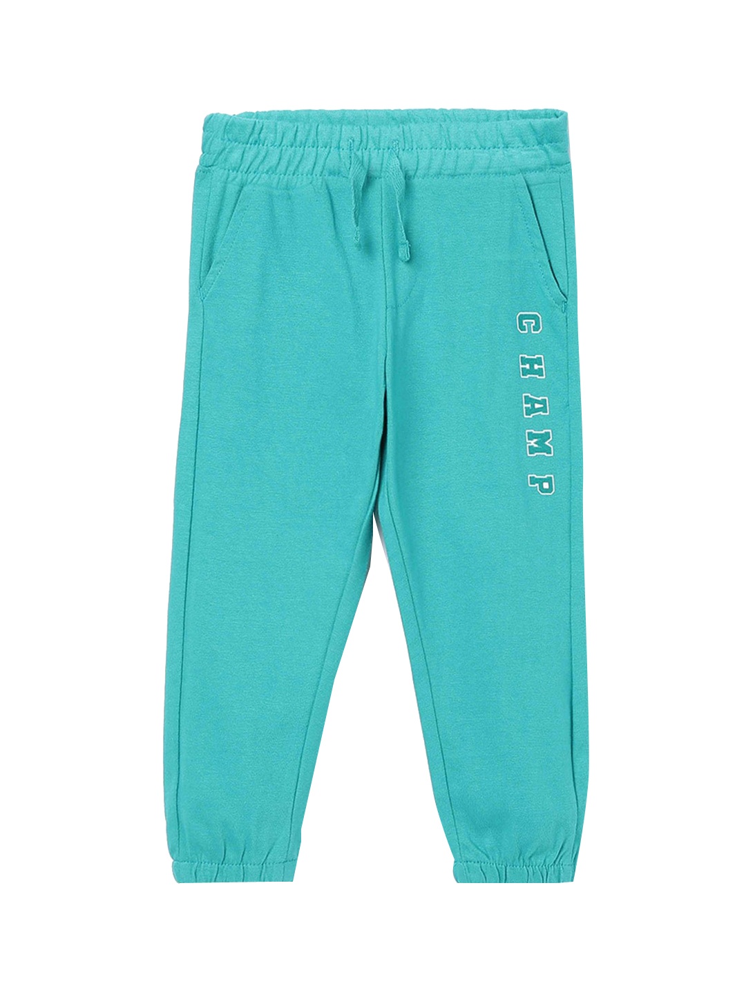 

Juniors by Lifestyle Boys Turquoise-Blue Pure Cotton Joggers