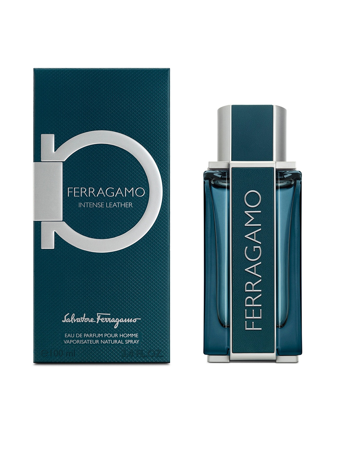 

Salvatore Ferragamo Men Intense Leather Eau de Parfum 100 ml, Blue