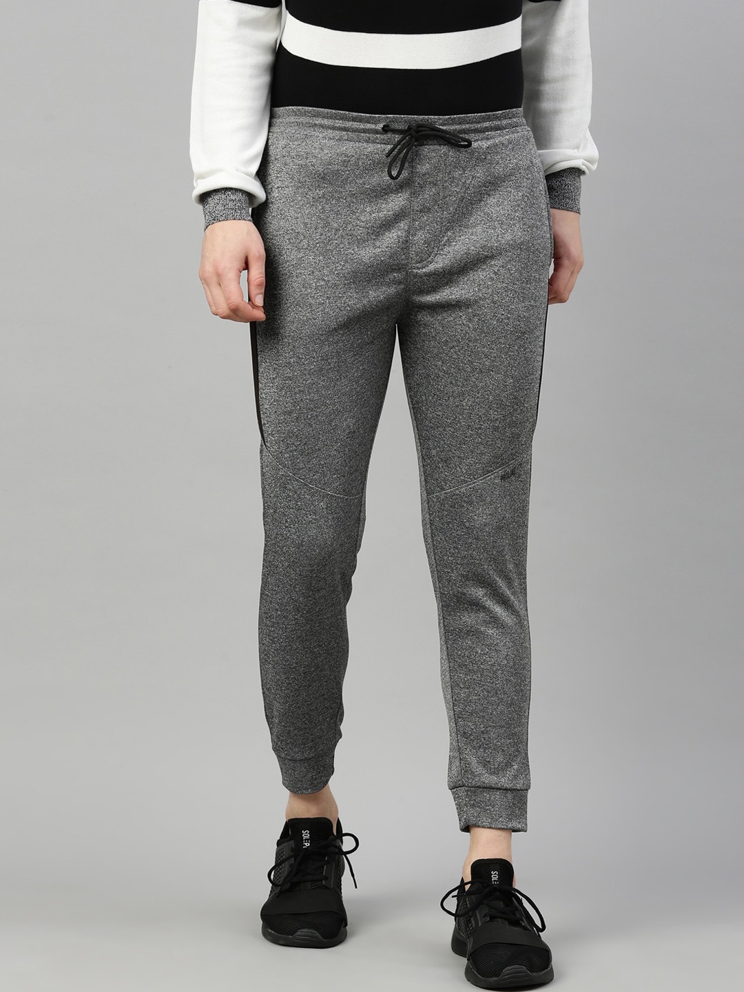 

Proline Men Grey Solid Regular Fit Cotton Track Pant