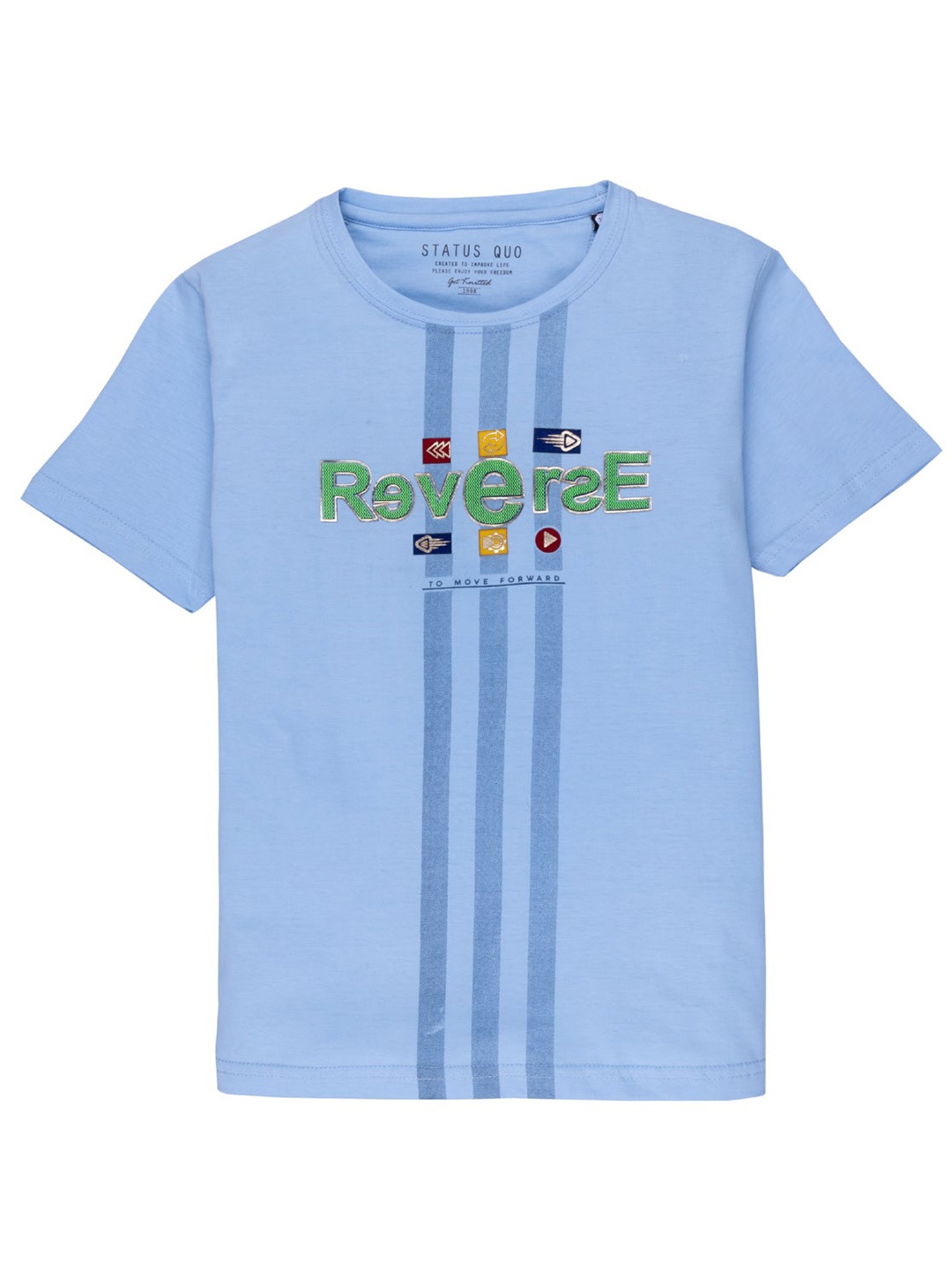 

Status Quo Boys Blue Printed T-shirt