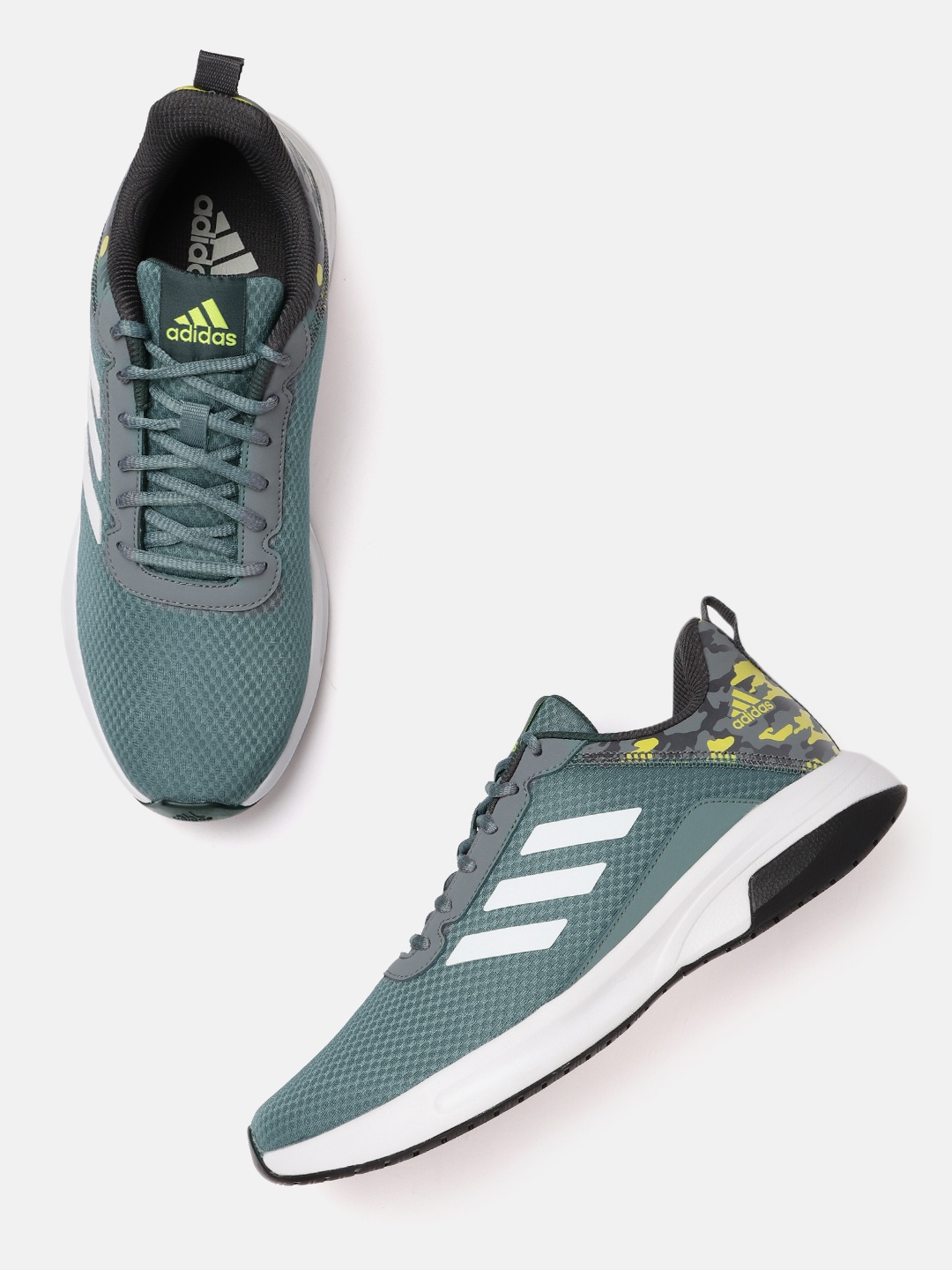 

ADIDAS Men Blue & Grey Woven Design Master Glide Running Shoes