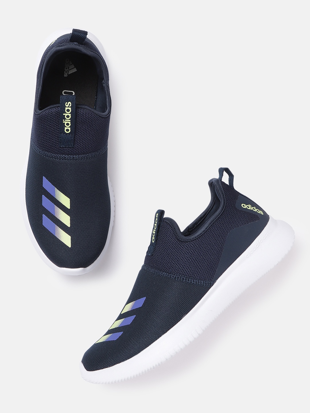 

ADIDAS Men Navy Blue Woven Design Tristo M Walking Shoes