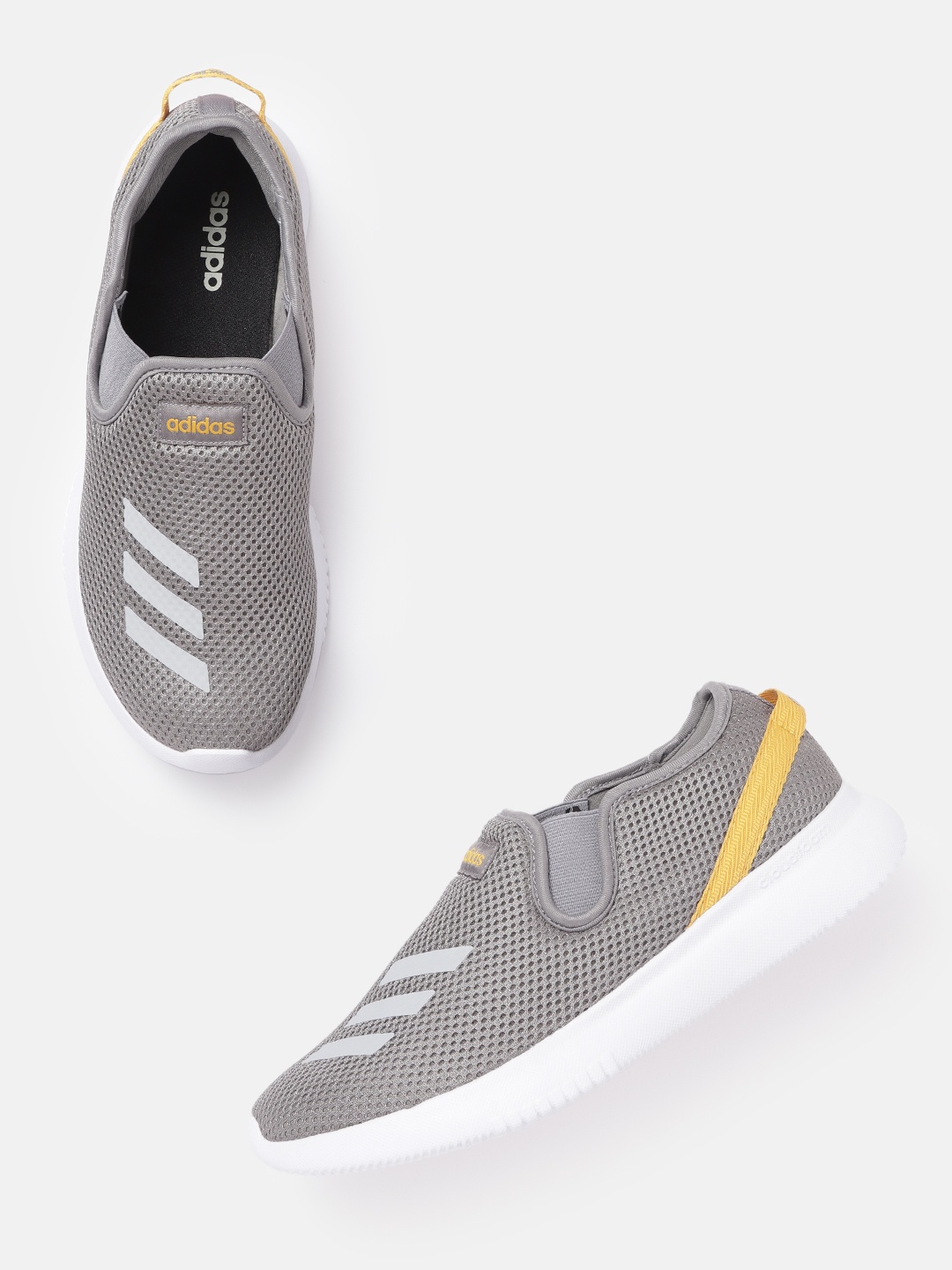 

ADIDAS Men Grey Woven Design Prizmo M Walking Shoes