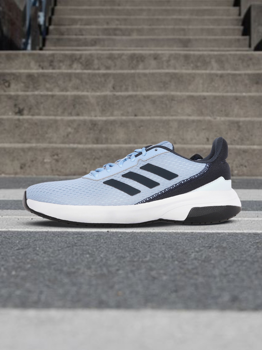 

ADIDAS Women Blue Woven Design Runesy Running Shoes