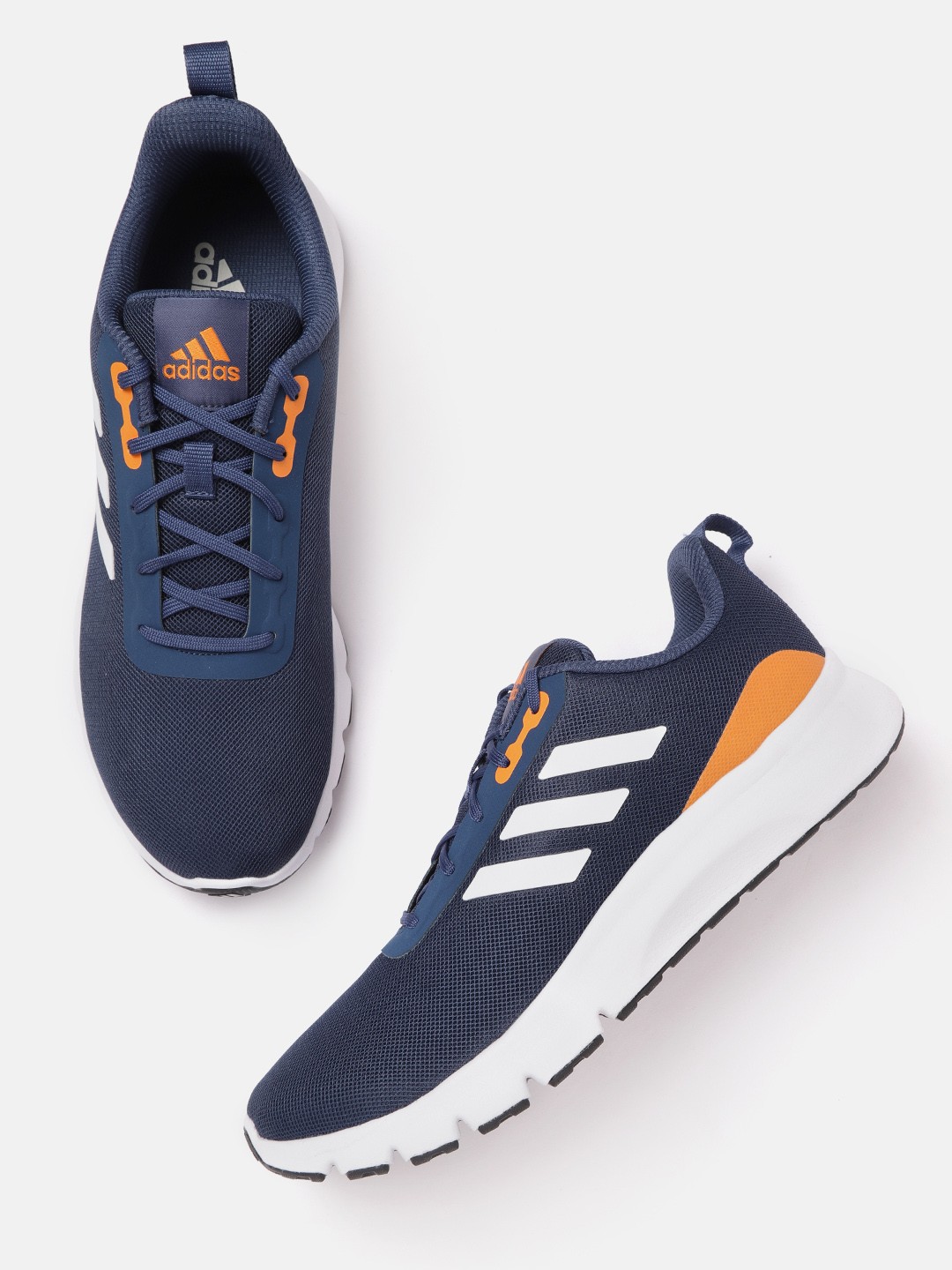 

ADIDAS Men Navy Blue Woven Design Halicon M Walking Shoes