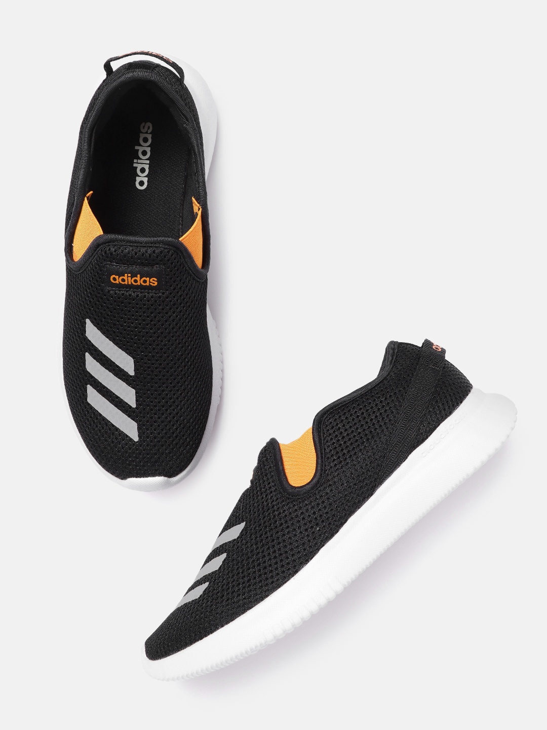 

ADIDAS Men Black Woven Design Prizmo Walking Shoes