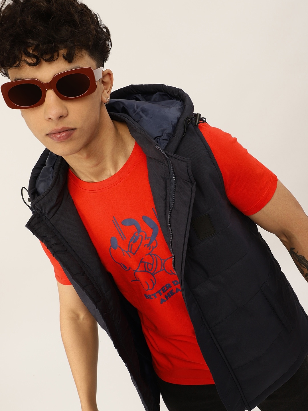

Kook N Keech Disney Teens Boys Red Printed Pure Cotton T-shirt