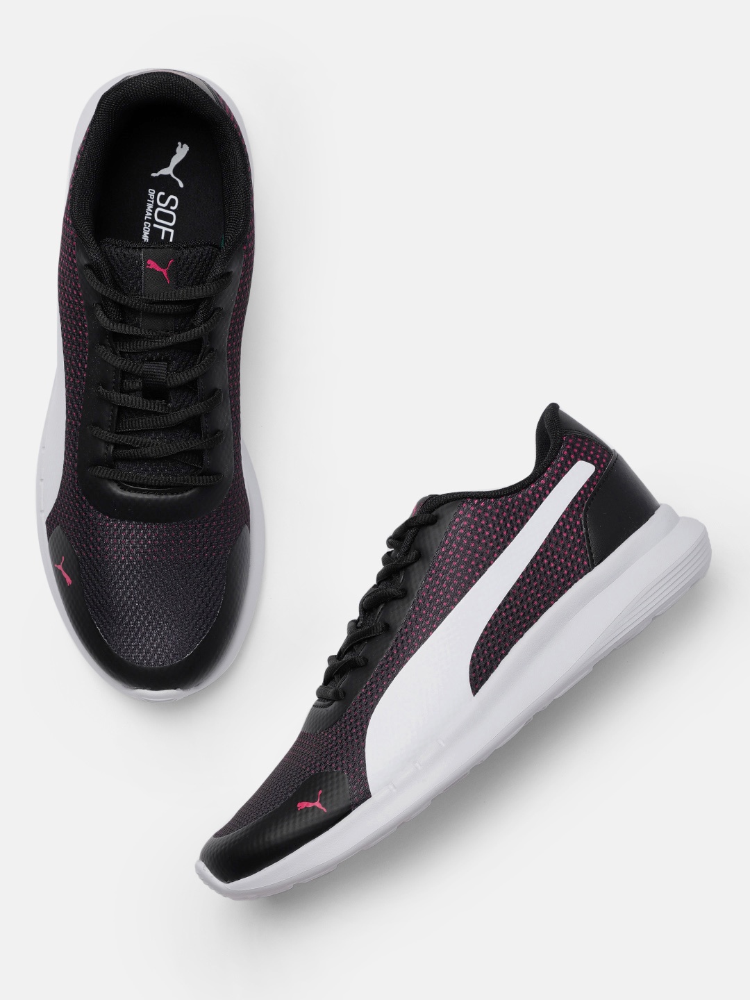 

Puma Men Black Cave Sneakers