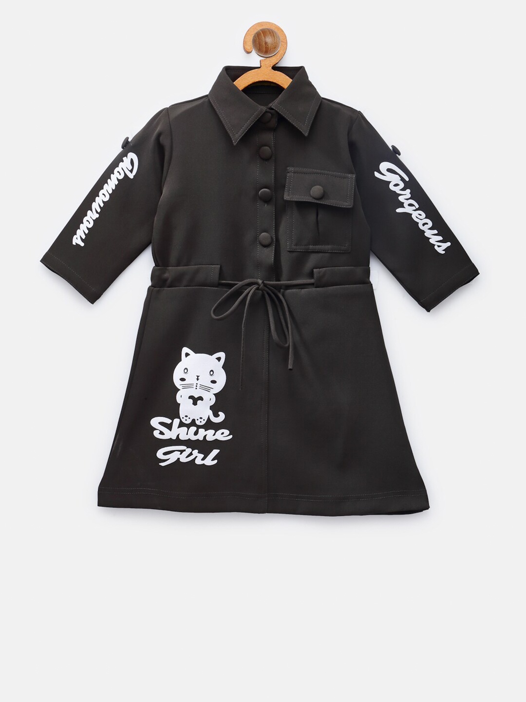 

NYNSH Black Shirt Dress