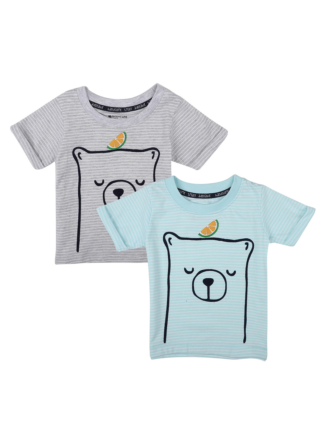 

Bodycare Kids Boys Pack Of 2 Printed T-shirt, Blue