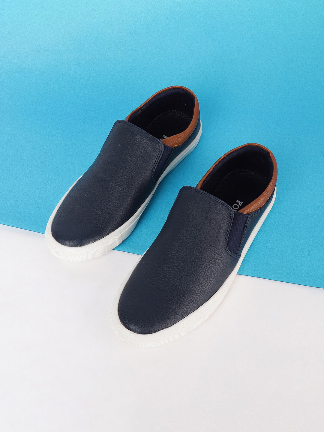 

Forca by Lifestyle Men Navy Blue Slip-On Sneakers