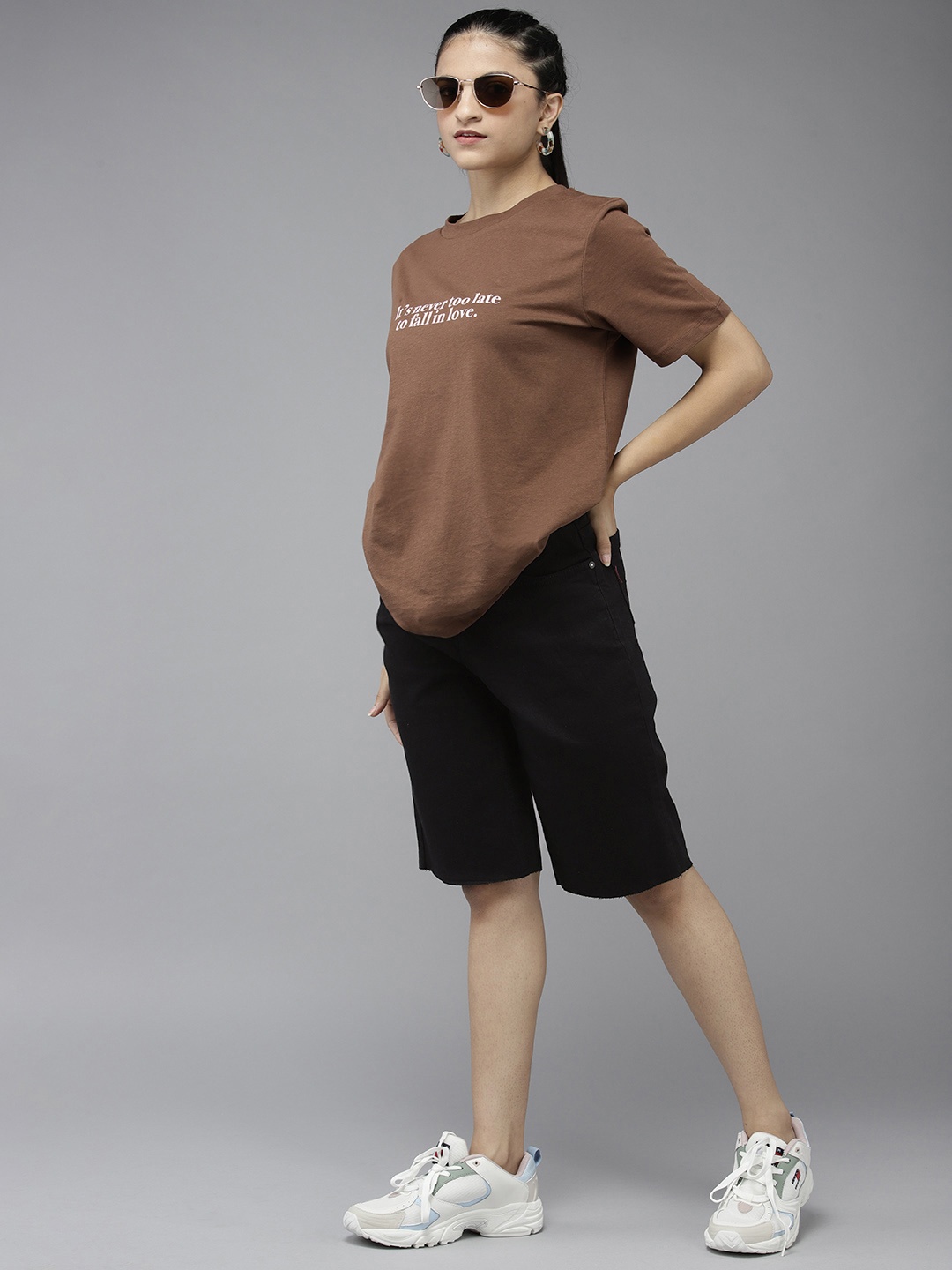 

UTH by Roadster Girls Black Denim Shorts