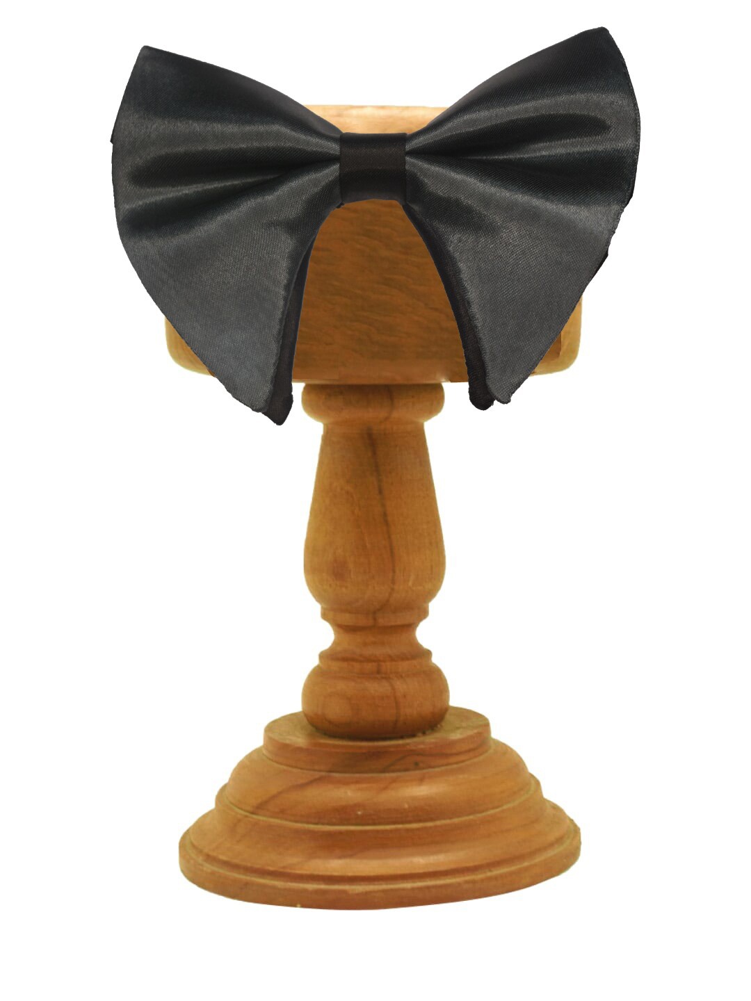 

MUTAQINOTI Men Grey Solid Bow Tie