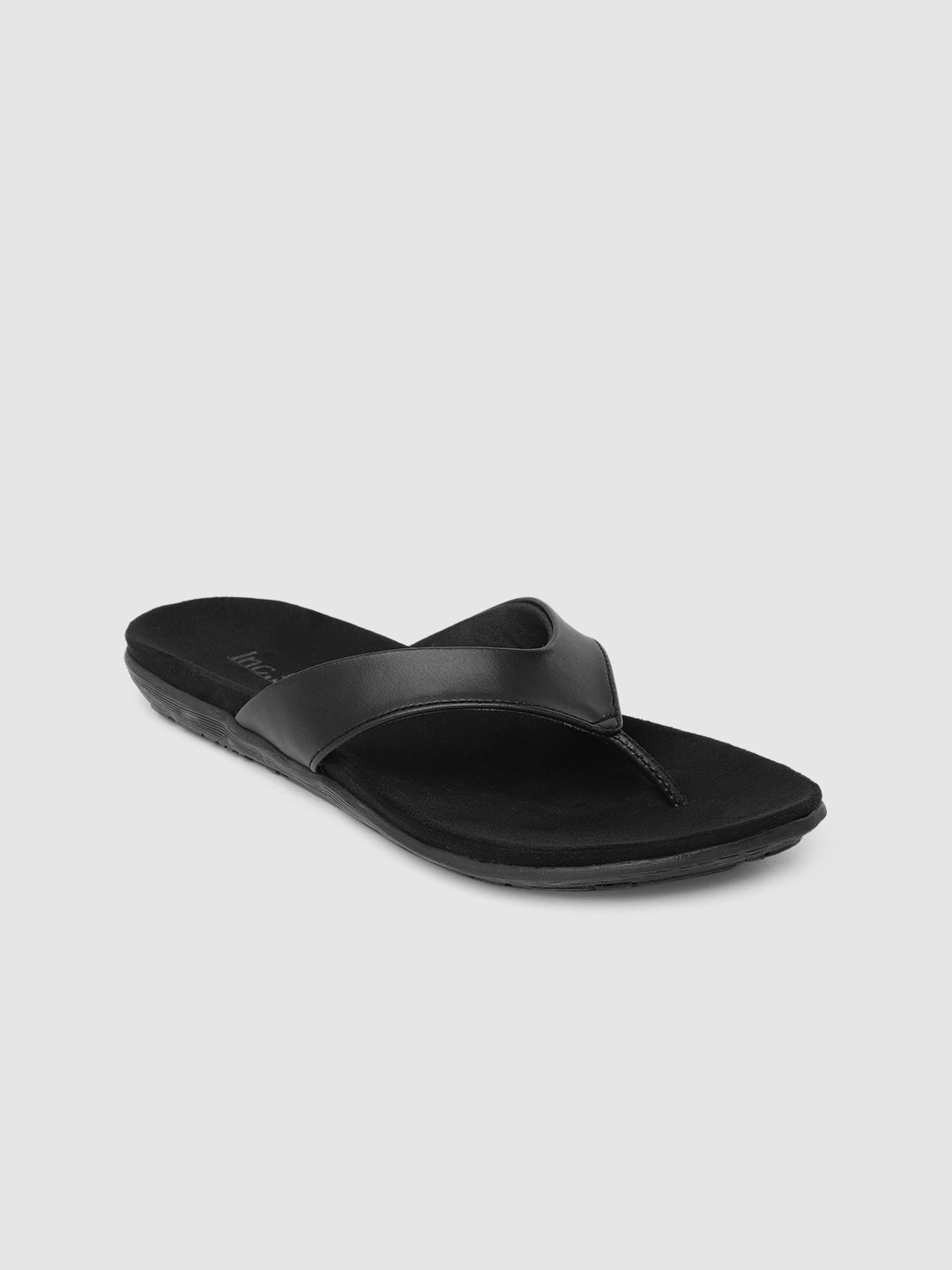 

Inc 5 Women Black Solid Casual Open Toe Flats