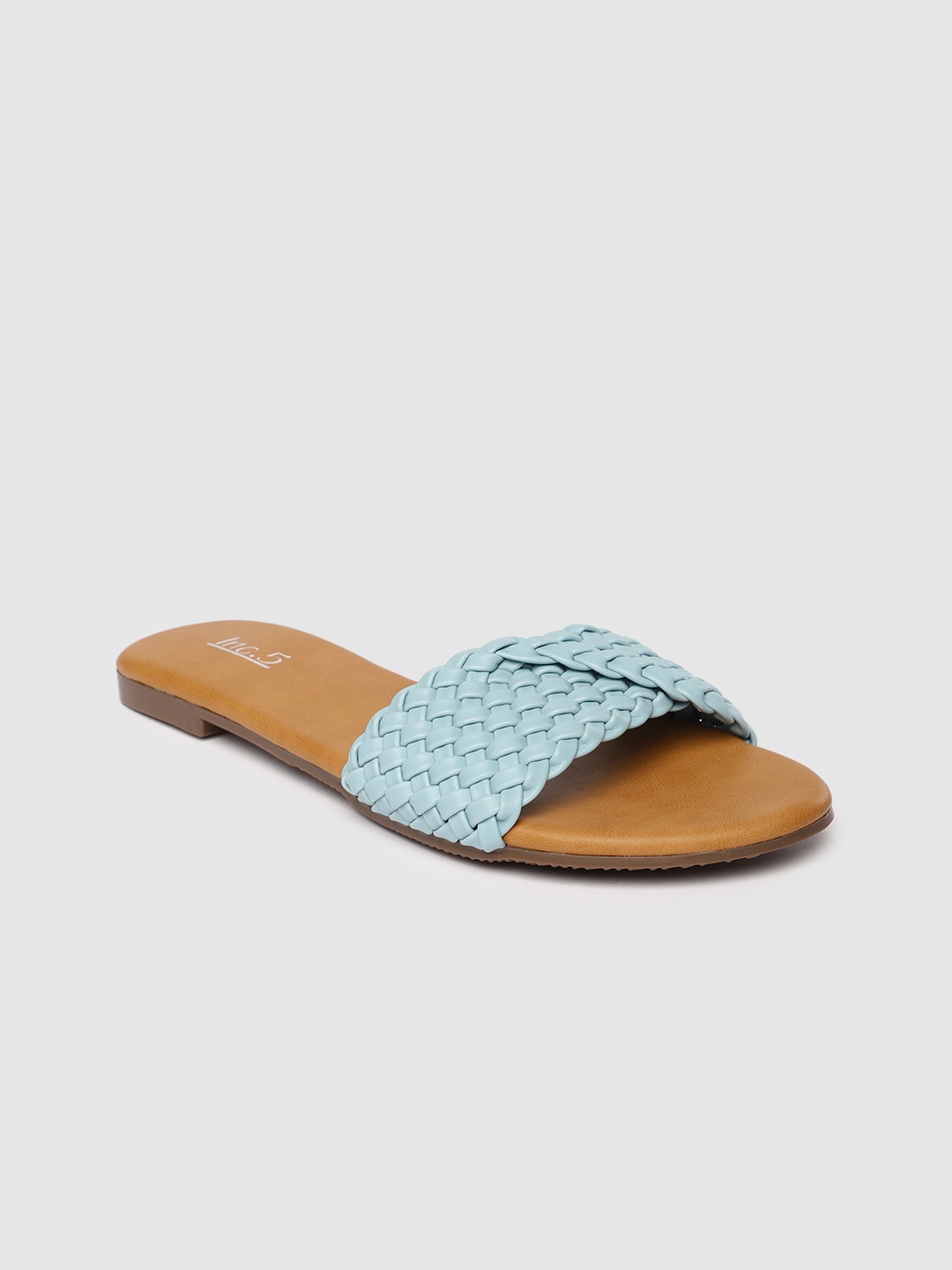 

Inc 5 Women Blue Open Toe Flats