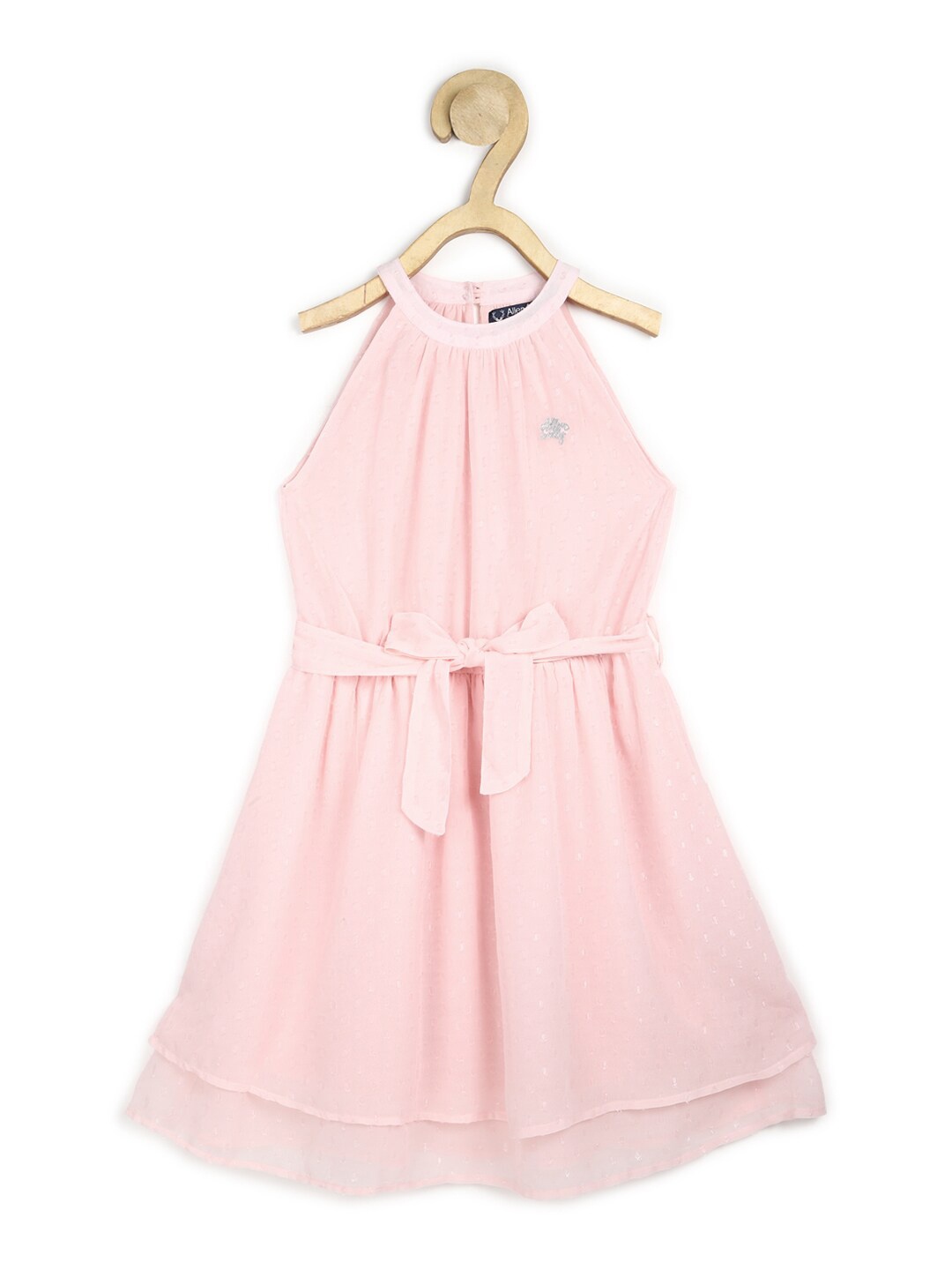

Allen Solly Junior Girls Pink A-Line Dress