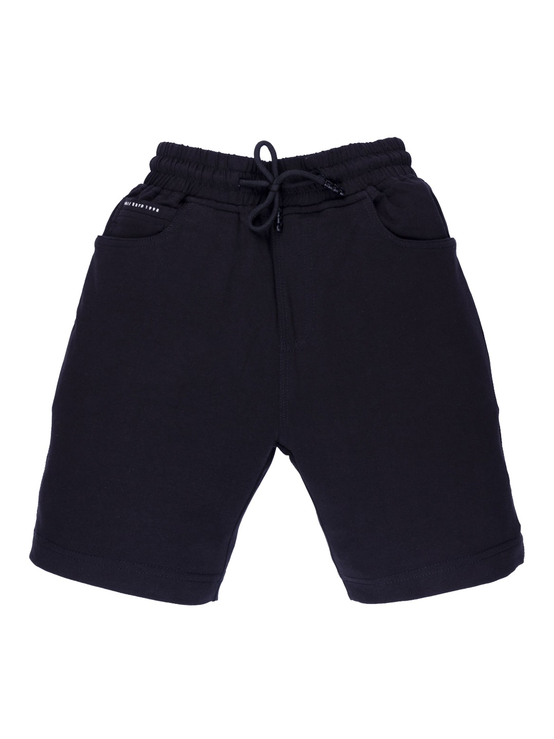

Status Quo Boys Black High-Rise Shorts