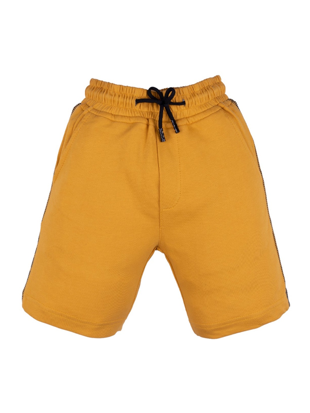 

Status Quo Boys Mustard High-Rise Shorts