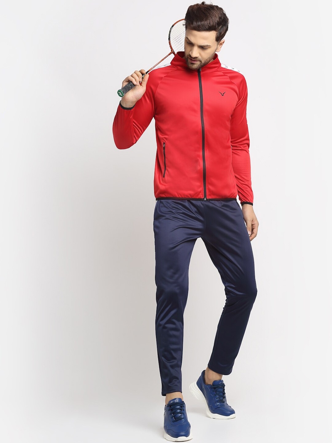 

Invincible Poly Classic Jacket, Red