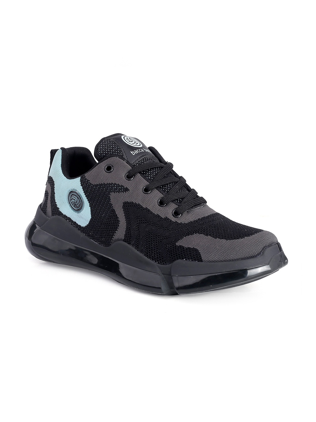 

bacca bucci Men Black Mesh Training or Gym Non-Marking Shoes