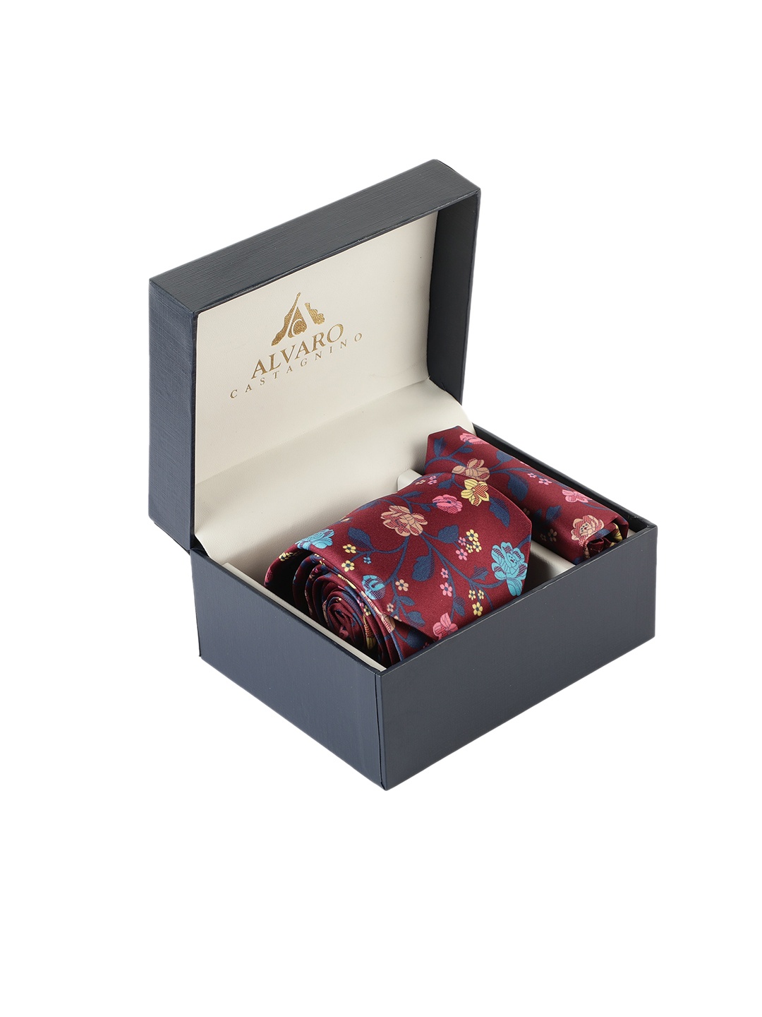 

Alvaro Castagnino Men Maroon Accessory Gift Set