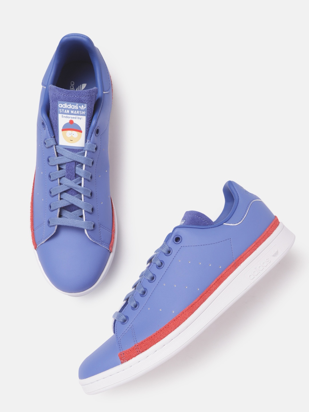 

ADIDAS Originals Men Blue Stan Smith South Park Sustainable Sneakers