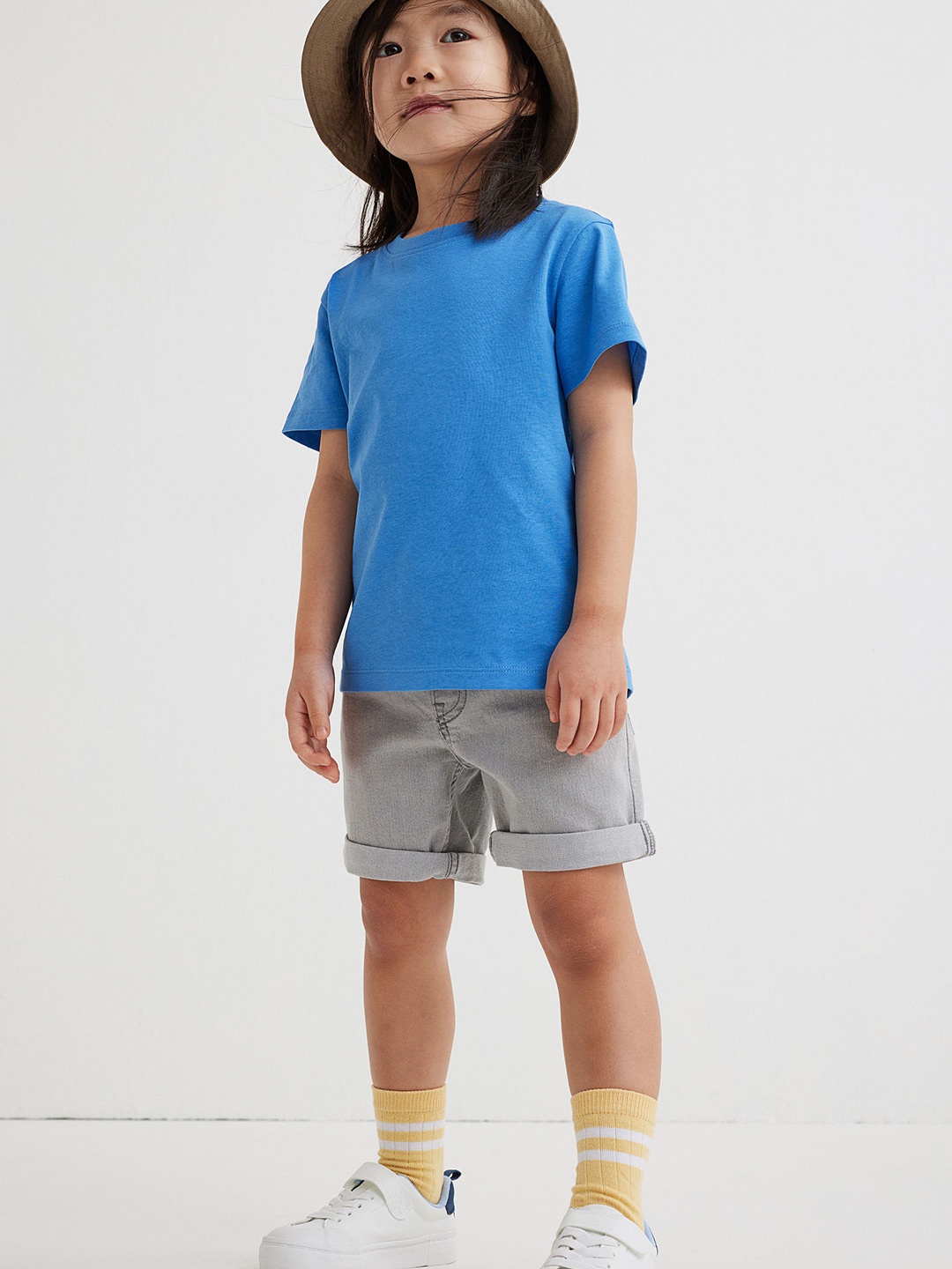 

H&M Boys Blue Cotton T-shirt