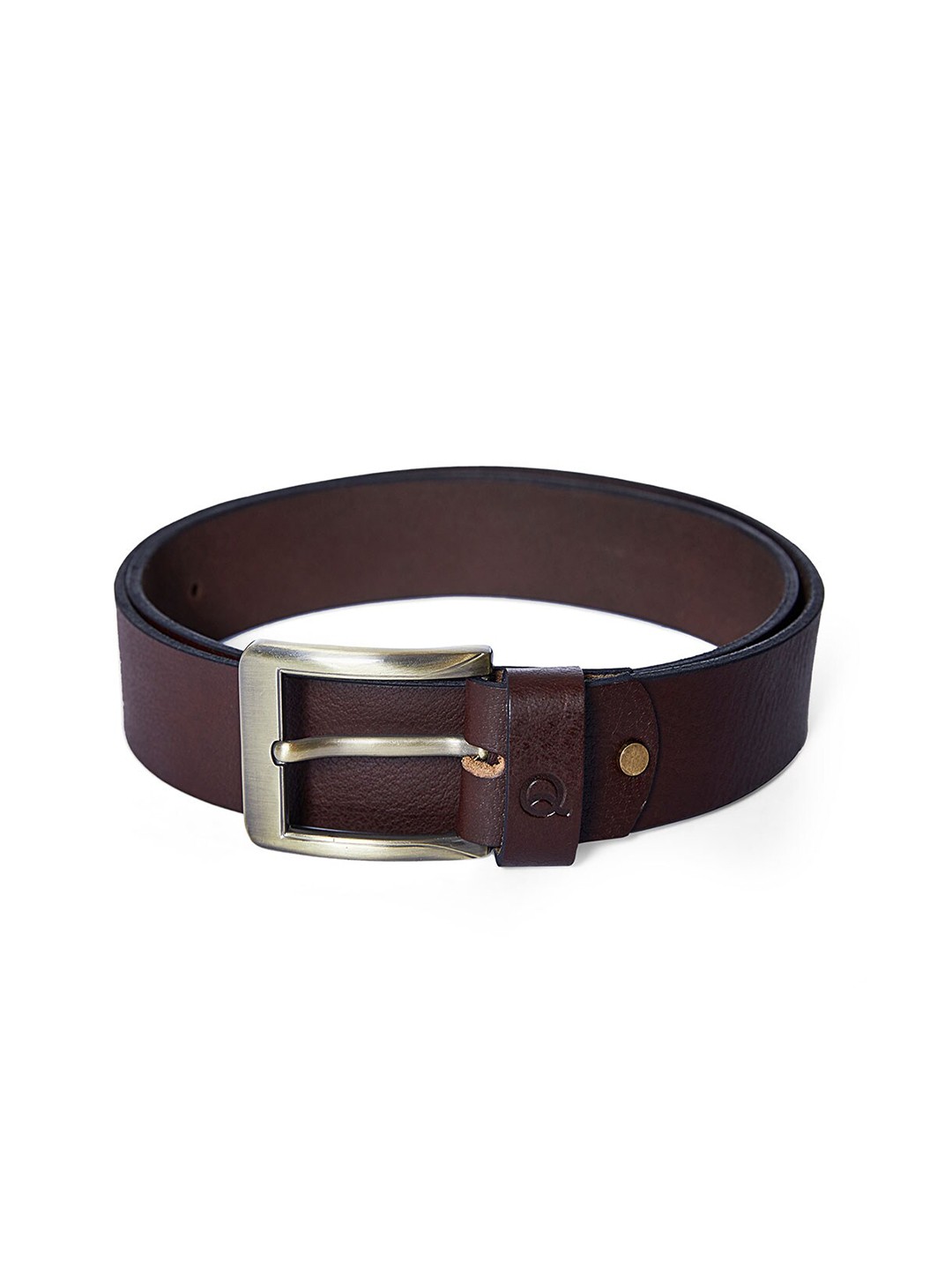 

EVOQ Men Brown Leather Belts