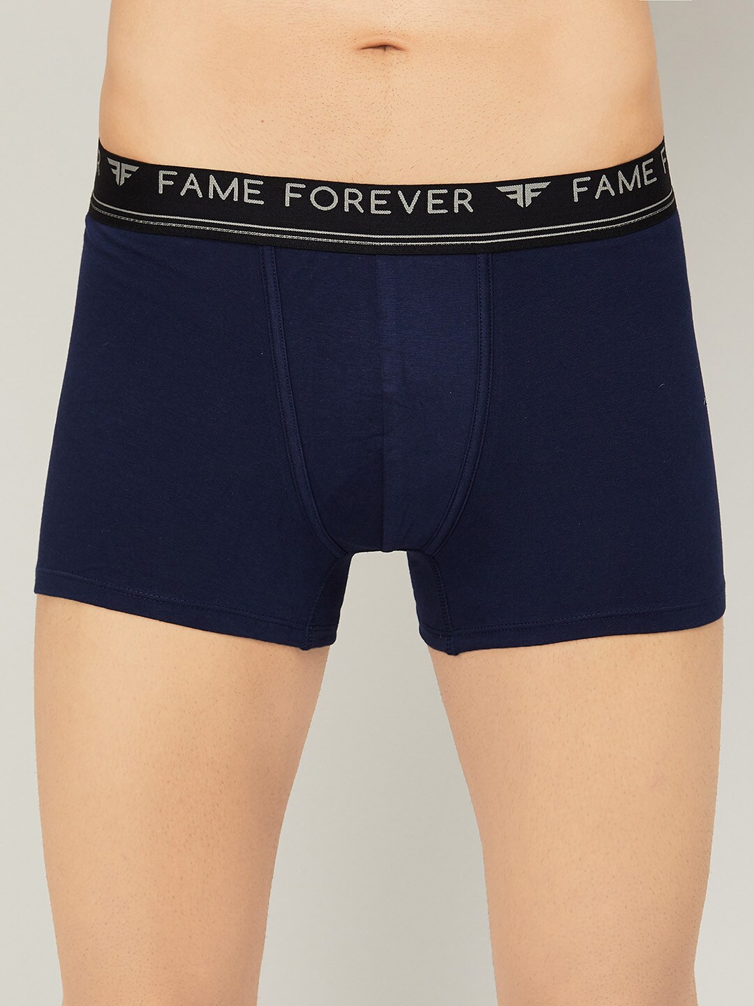 

Fame Forever by Lifestyle Men Navy Blue Solid Boxer-Style Briefs