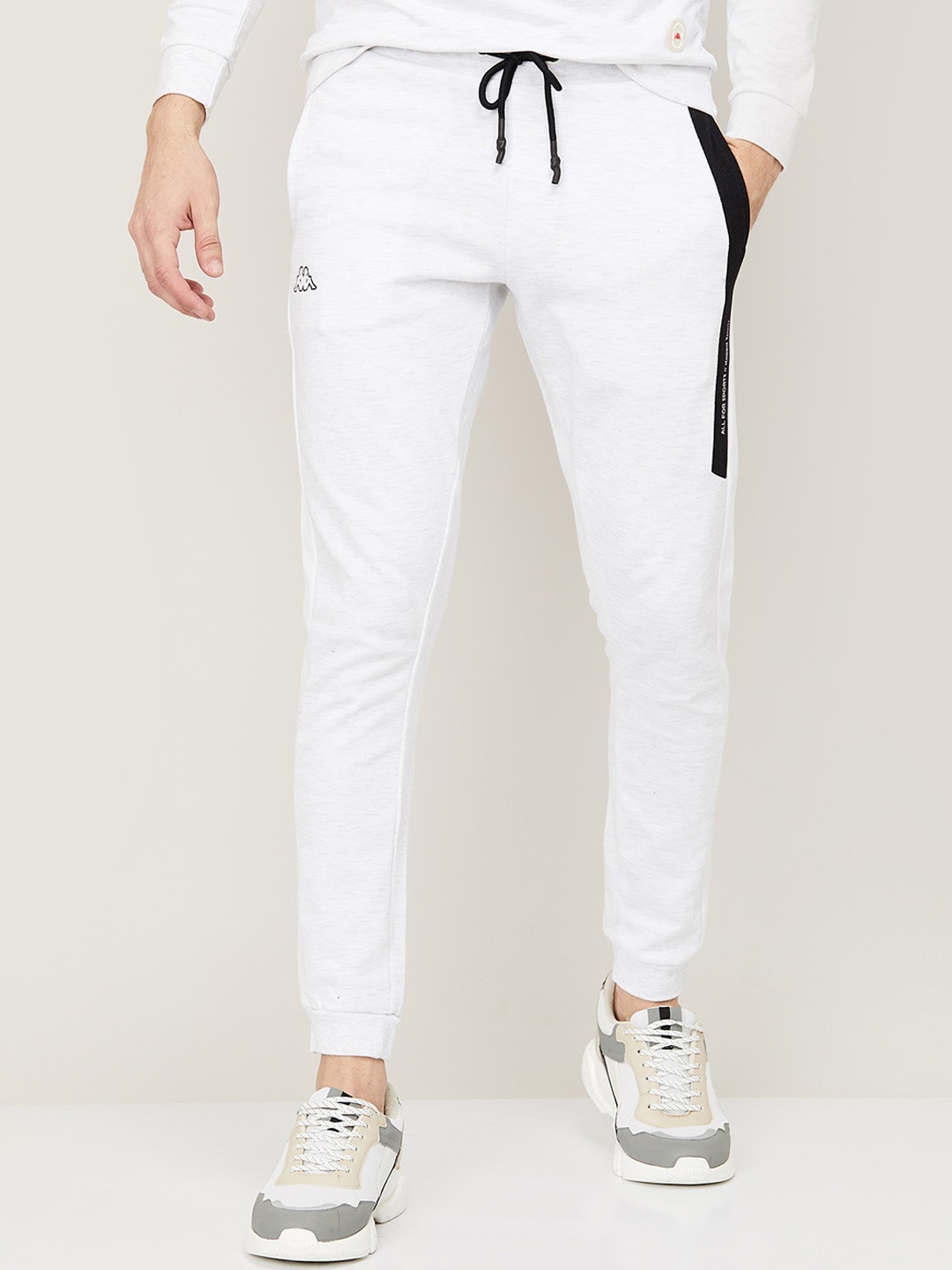 

Kappa Men Grey Regular Fit Joggers