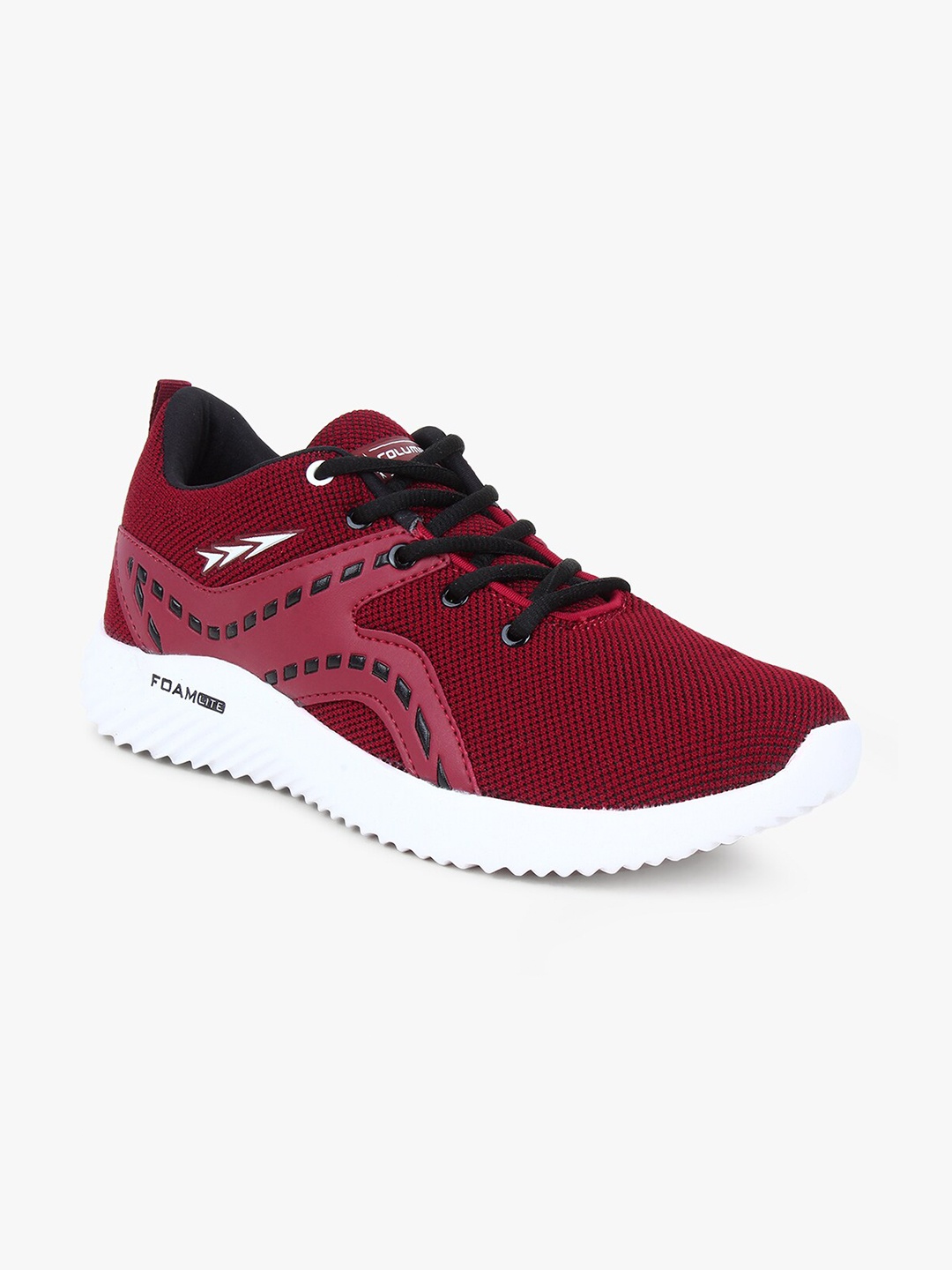 

Columbus Men Maroon Foam Lite Mesh Running Shoes