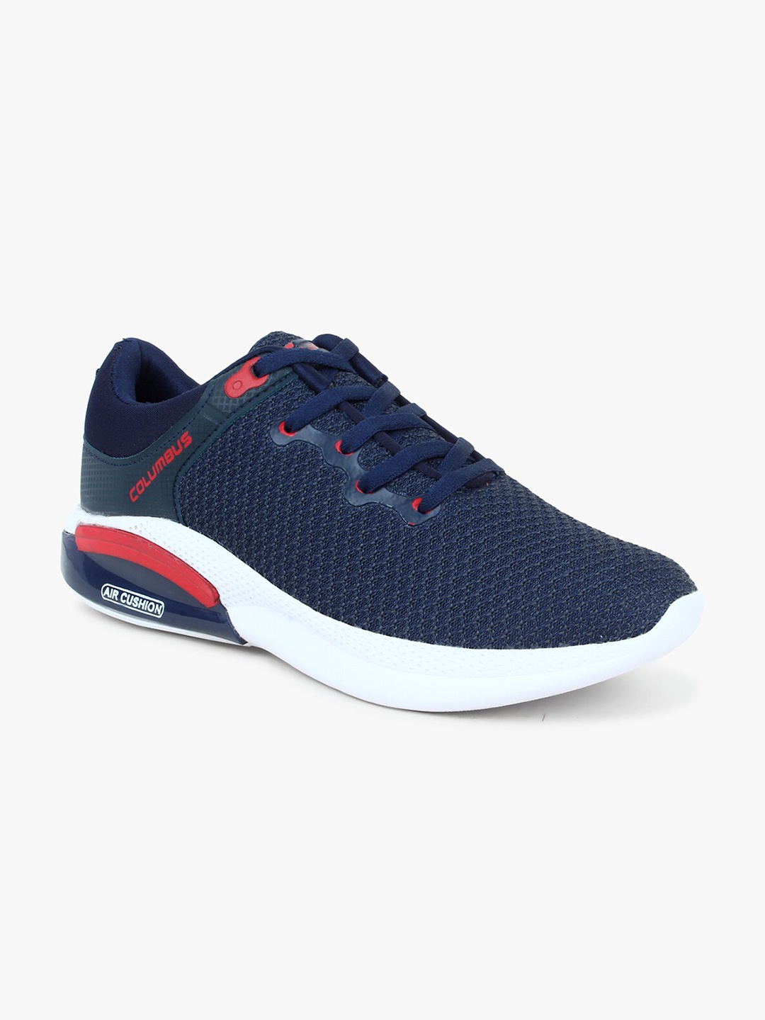 

Columbus Men Navy Blue Mesh Running Sports Shoes