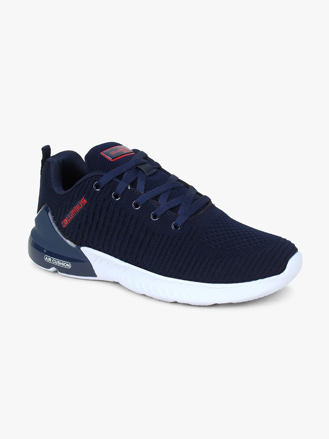 

Columbus Men Navy Blue Mesh Running Sports Shoes
