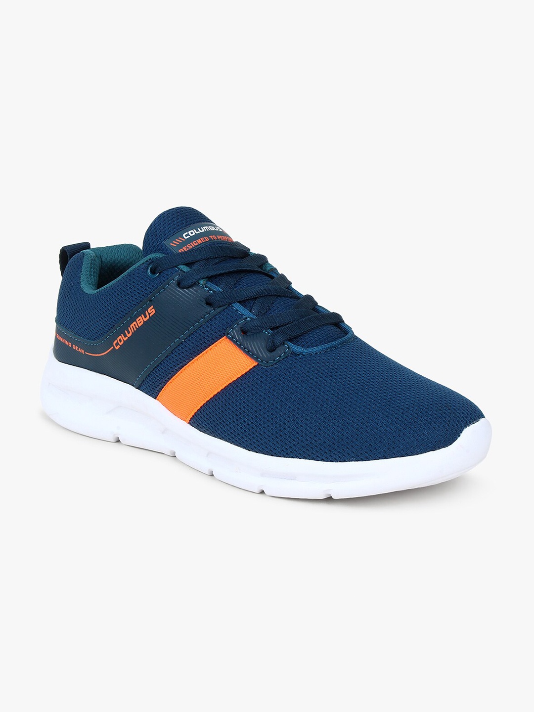 

Columbus Men Blue Mesh Running Sports Shoes