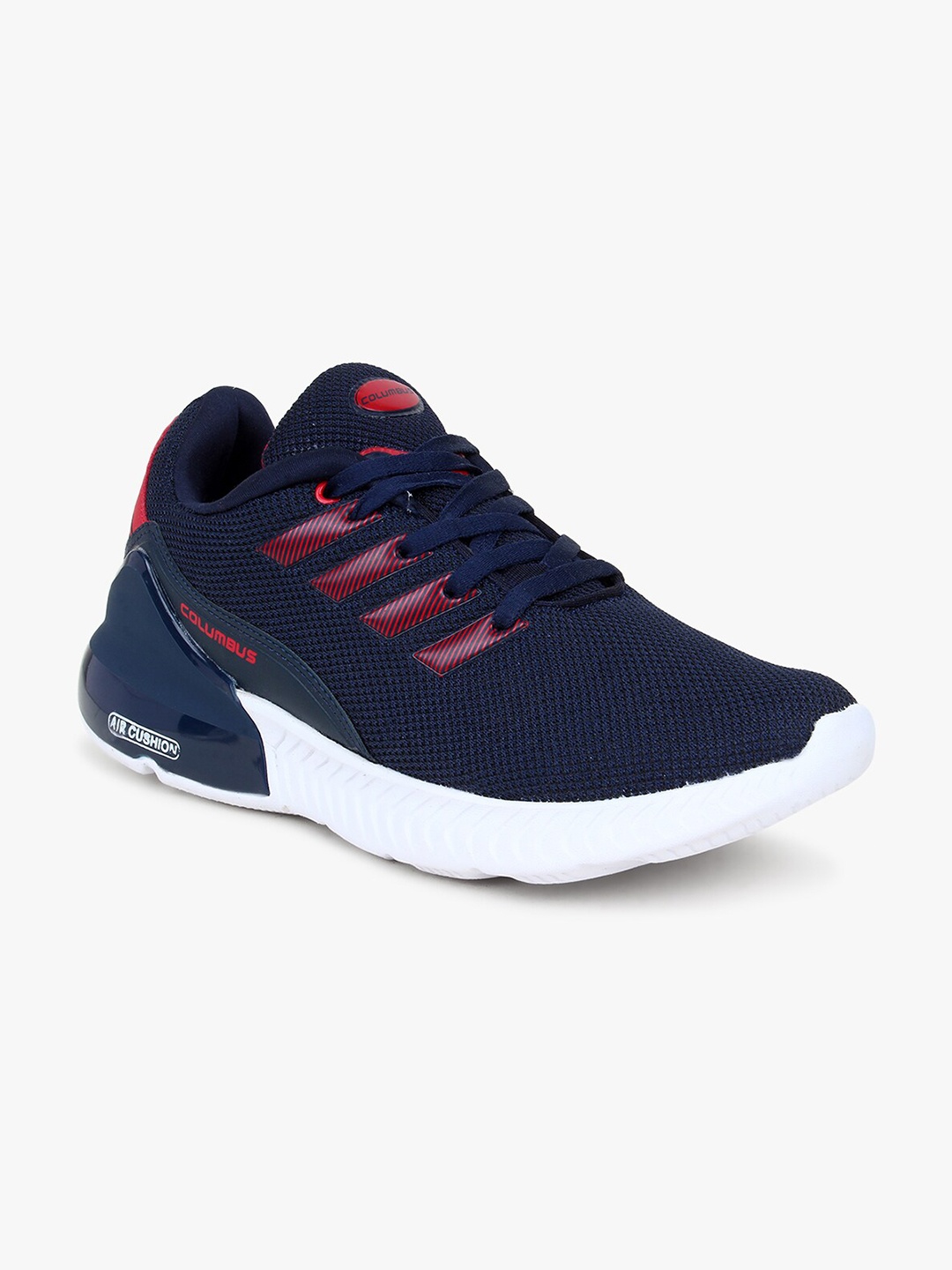 

Columbus Men Navy Blue Mesh Running Sports Shoes