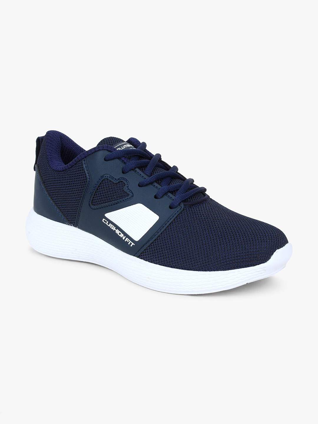 

Columbus Men Navy Blue Mesh Running Non-Marking Shoes