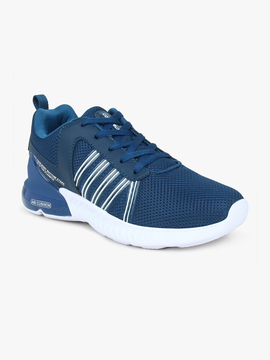 

Columbus Men Turquoise Blue Mesh Running Sports Shoes