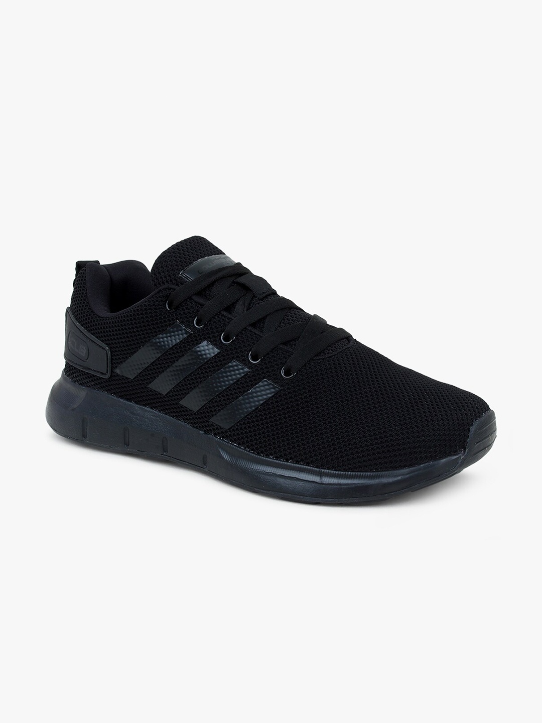 

Columbus Men Black Mesh Running Non-Marking Shoes